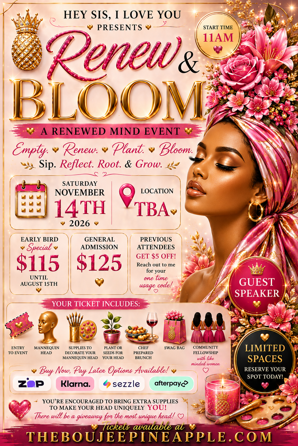 Hey SIs, I Love You Bloom 2026