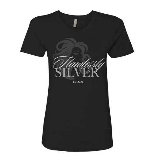 Flawlessly Silver T-Shirt 100%Cotton (Please see Description)