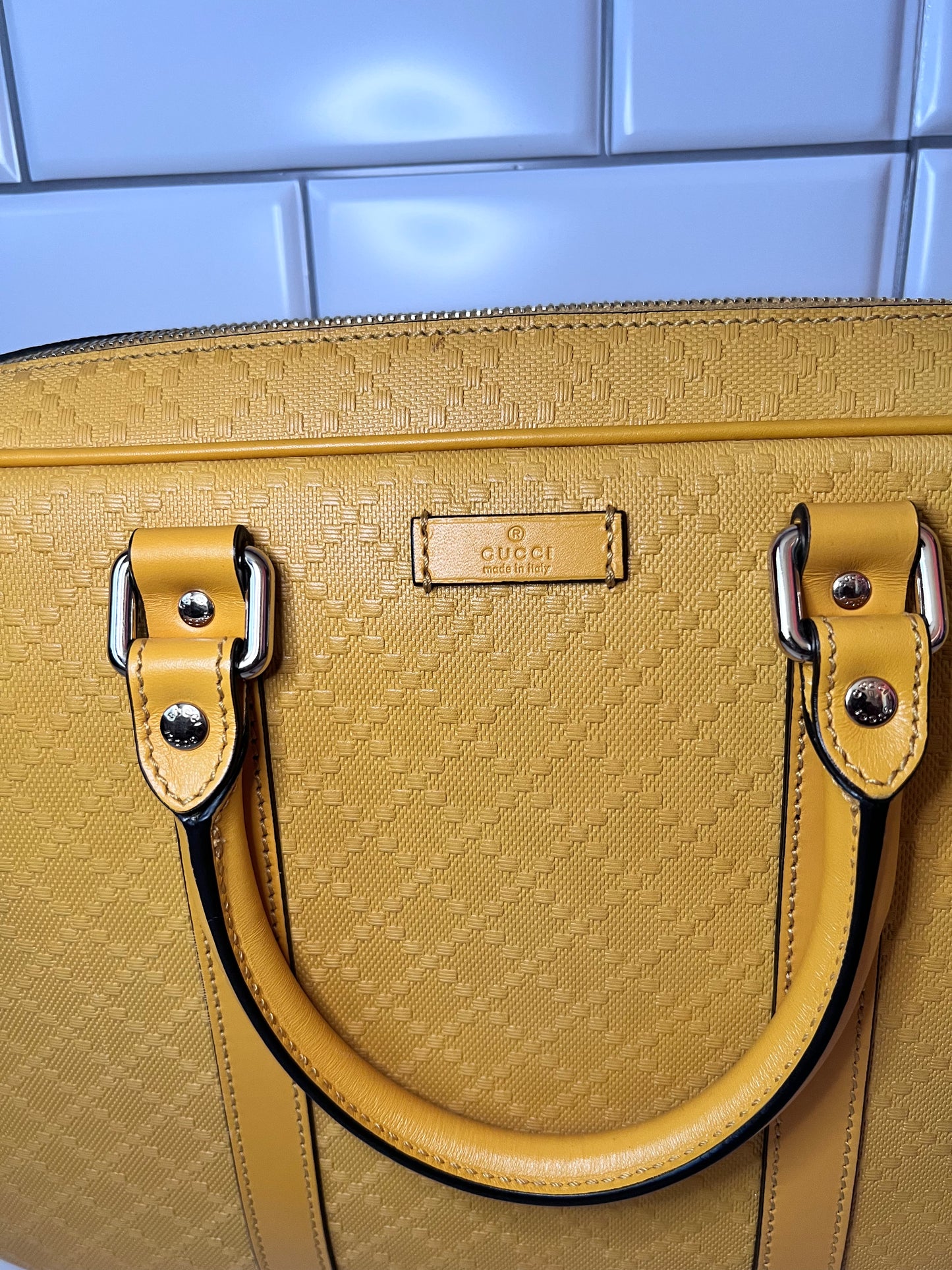 Gucci Diamanté Briefcase (Rare)